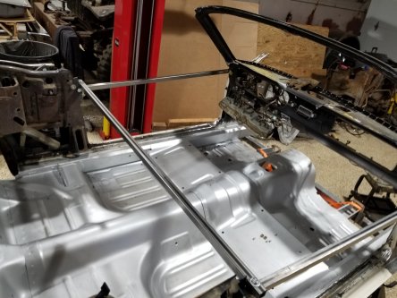 66 Mustang Align New Floor