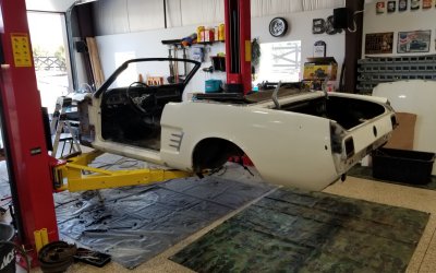 66 Mustang Remove-Doors