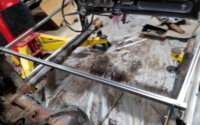 66 Mustang Floor-removed