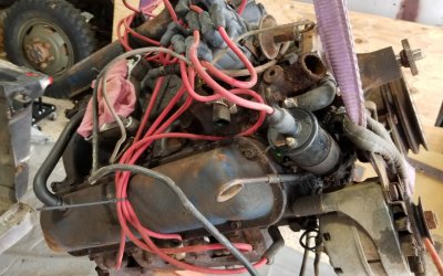 66 Mustang Engine-Out