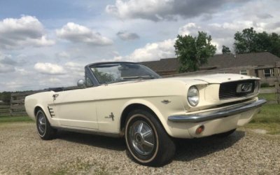 66 Mustang front passenger top down 2