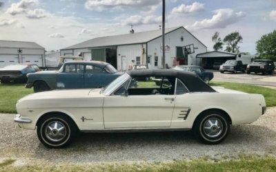 66 Mustang driver side top up