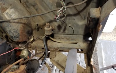 66 Mustang remove Radiator support