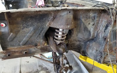 66 Mustang driver side fender