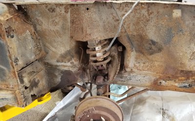 66 Mustang passenger fender