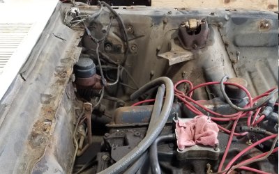 66 Mustang Hood removal