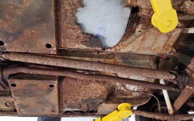 66 Mustang seat panel area