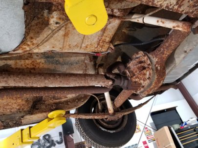 66 Mustang Rear Axle before 2