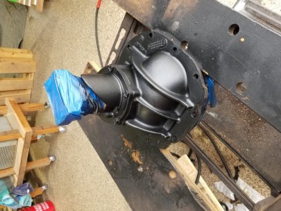 66 Mustang 3rd member primered