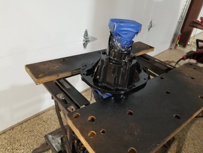 66 Mustang primered 2