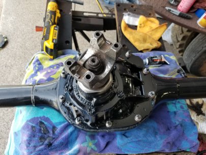 66 Mustang 3rd member Installed