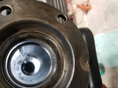 66 Mustang Rear Axle Scrub inside