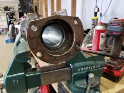 66 Mustang Rear Axle Clean