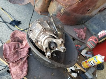 66 Mustang 3rd member Clean